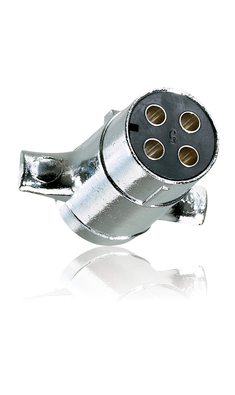 4 Pole Round Hopkins Towing Solutions Trailer Plug End Only