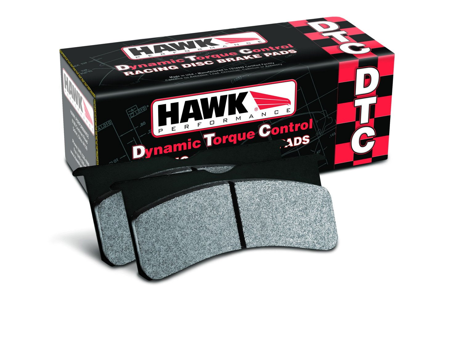 Hawk HB522G.565 Performance Disc Brake Pad, Front
