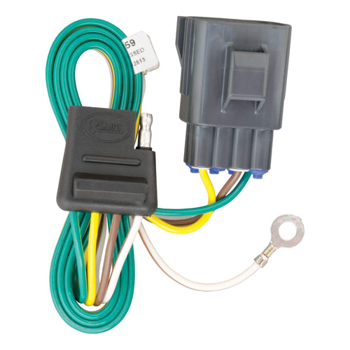 CURT 4-Pin Vehicle-Side Custom Trailer Wiring Harness, Fits Select Land Rover Evoque