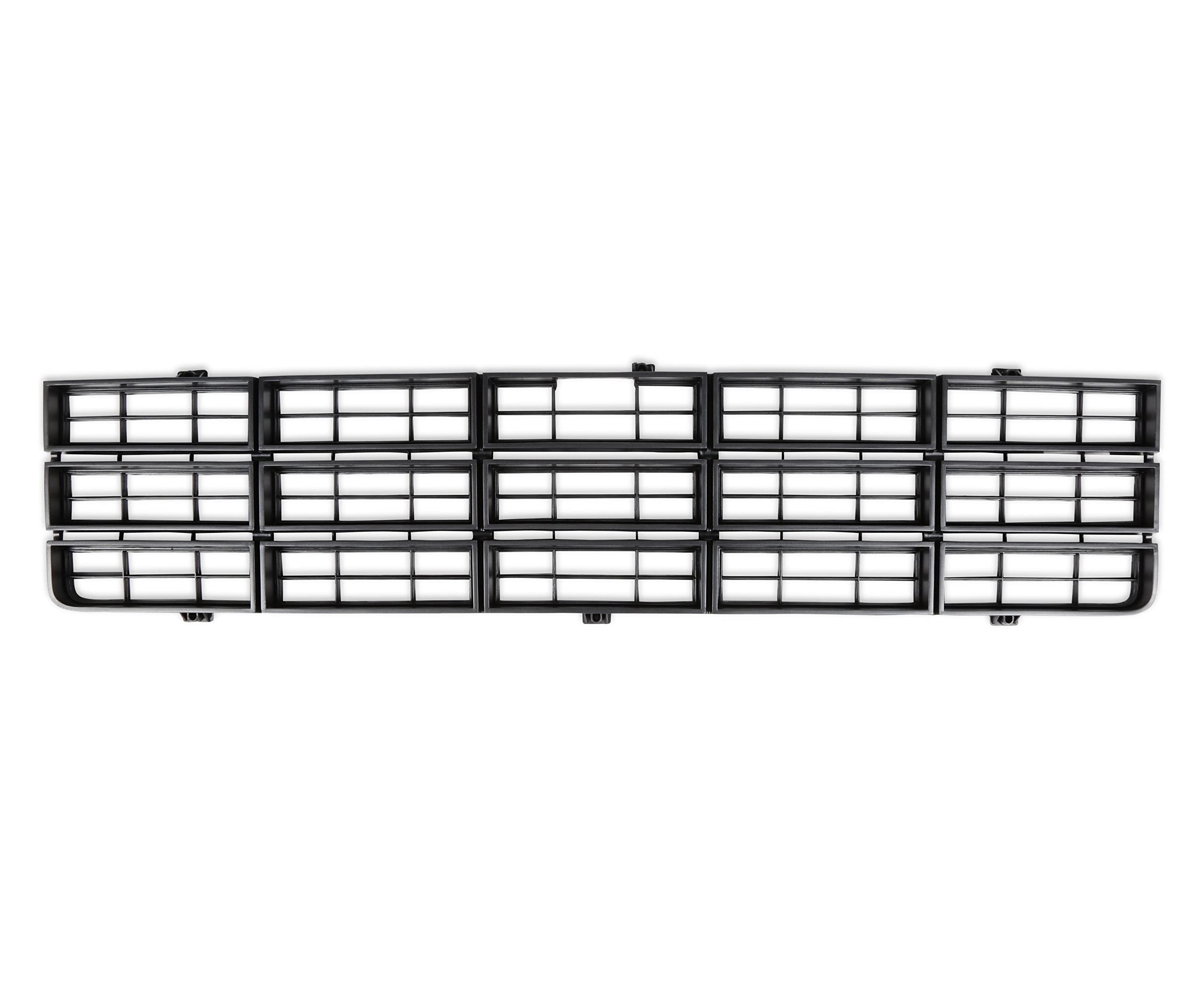Holley 04-309 Classic Trucks C/K Chevy Grille - w/o Bowtie - Dark Charcoal