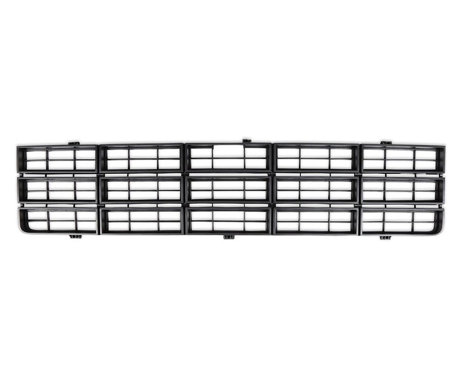 Holley 04-309 Classic Trucks C/K Chevy Grille - w/o Bowtie - Dark Charcoal