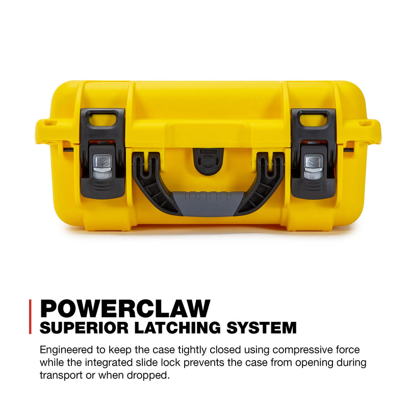 Waterproof Nanuk 915 Hard Case with Foam Insert for DJI Avata FPV Unit, Goggles and Controller - Yellow