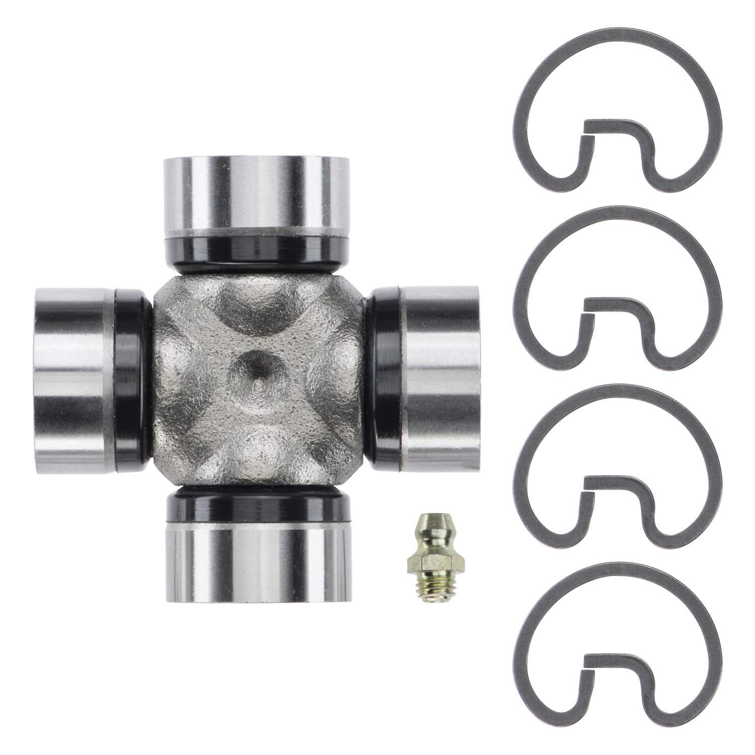 Premium MOOG Greaseable Universal Joint for 880 with grease fitting in bearing