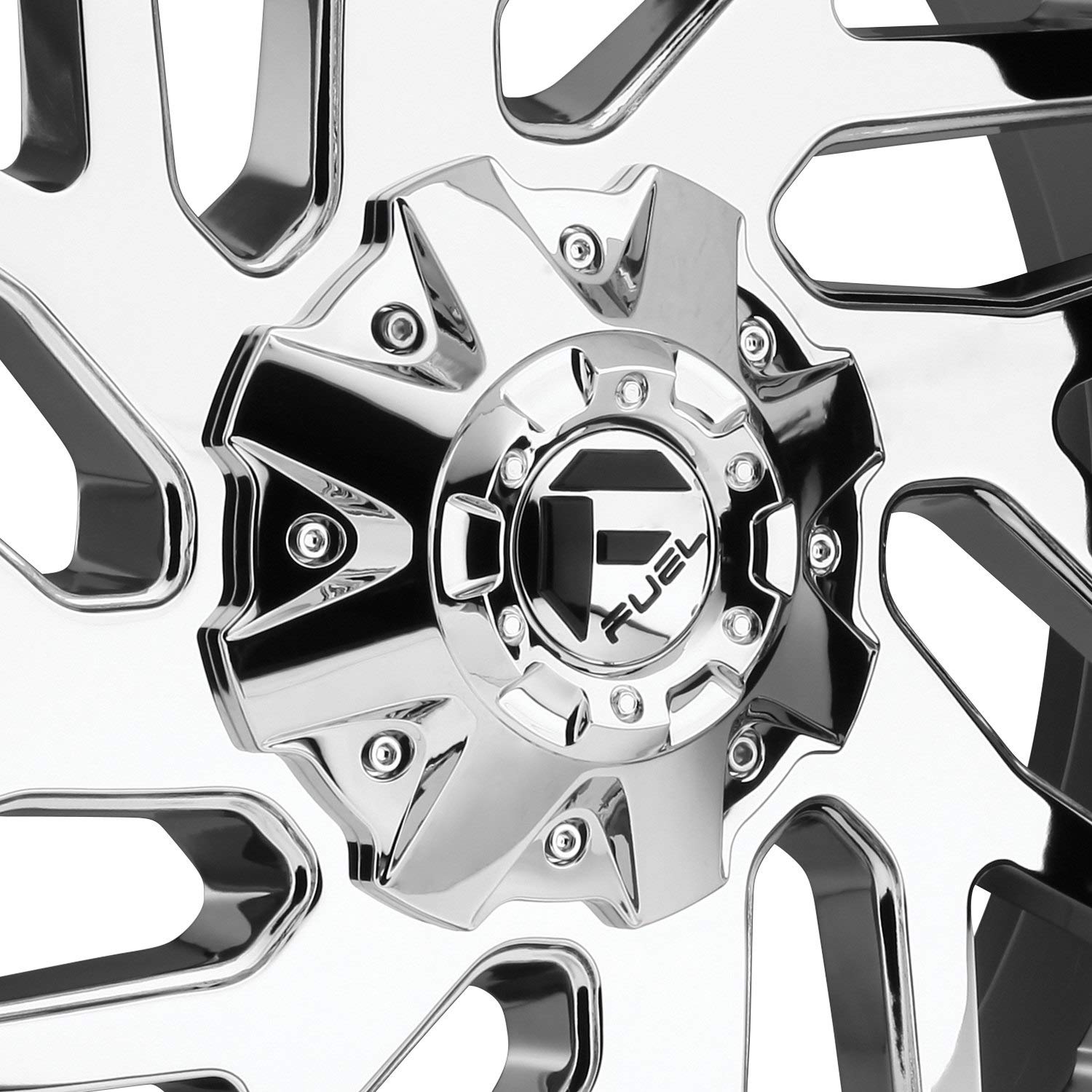 D609 Fuel Offroad TRITON Chrome Wheel (20 x 9. inches /8 x 165 mm, 1 mm Offset)