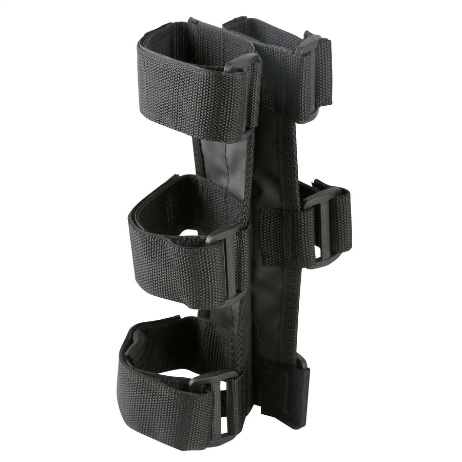 Fire Extinguisher Holder Rugged Ridge 63305.21, Black, 1 Inch-3 Inch Tube/Roll Cage