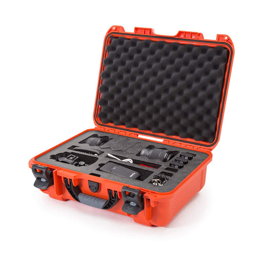 Waterproof Nanuk 925 Hard Case Carry-on with Foam Insert for Canon, Nikon - 1 DSLR Body and Lens/Lenses - Orange