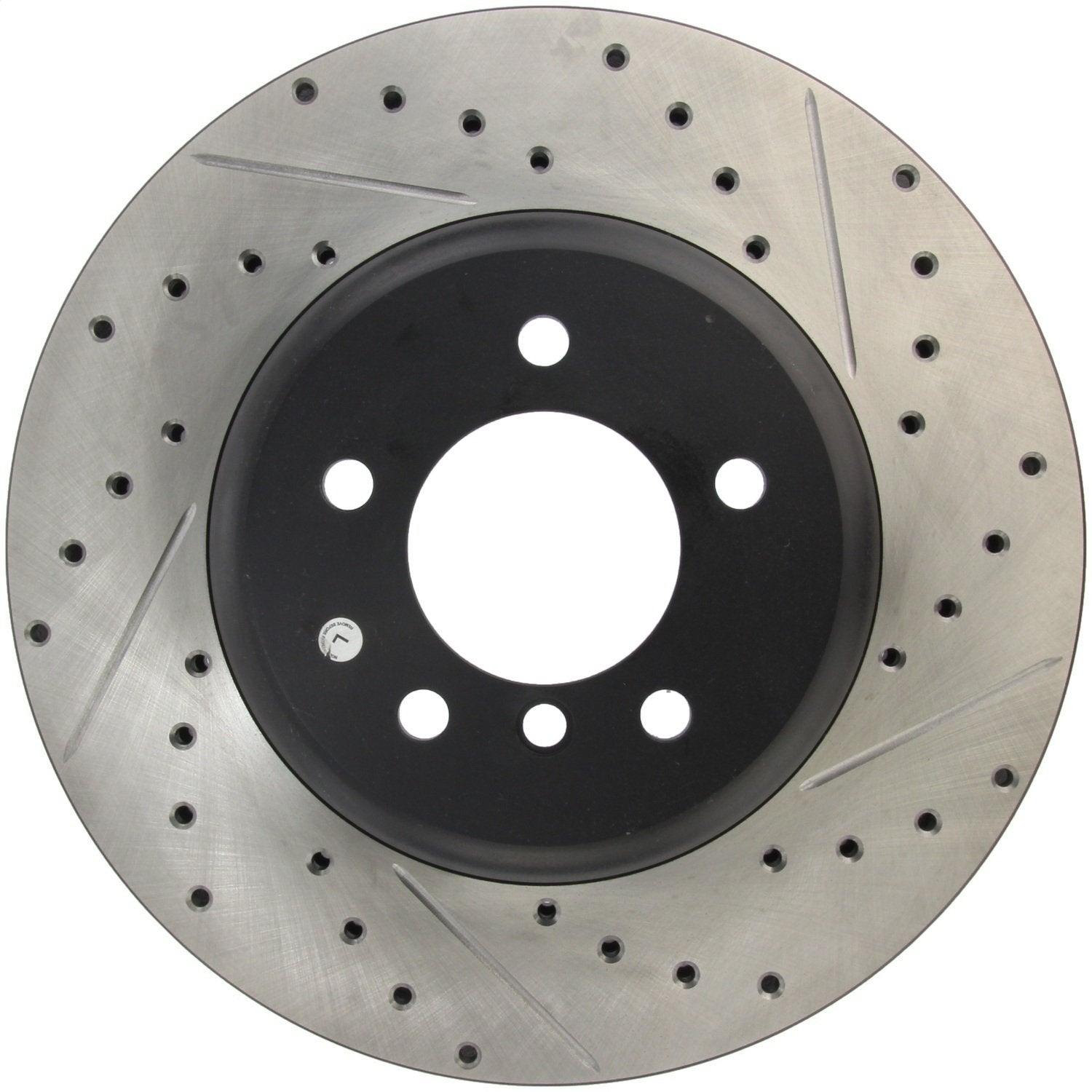 Sport Drilled/Slotted Brake Rotor StopTech 127.34071L (Front Left), 1 Pack