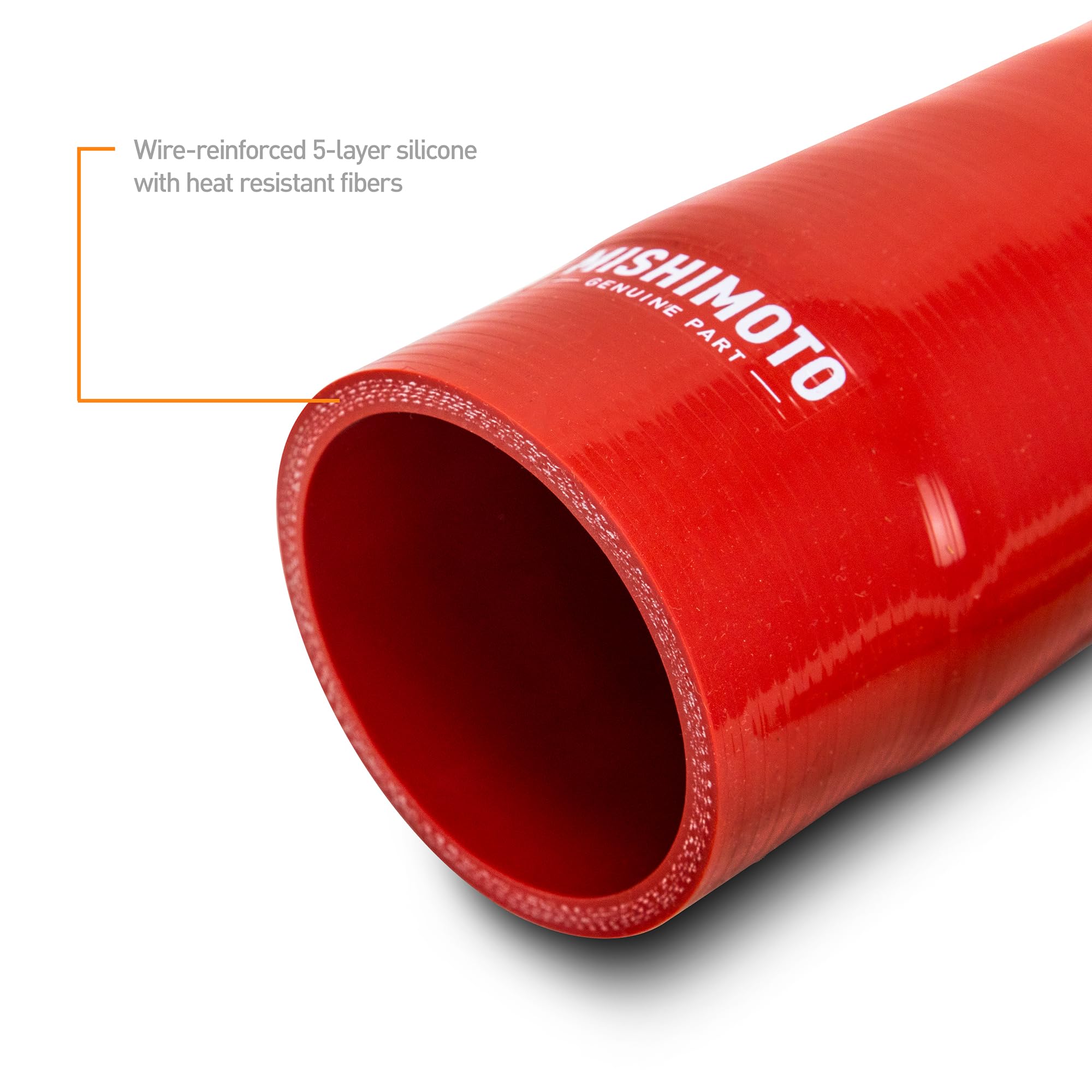 Mishimoto Air Intake Hose Kit MMHOSE-IS300-01IHRD, Compatible with Lexus IS300, 2001-2005, Red