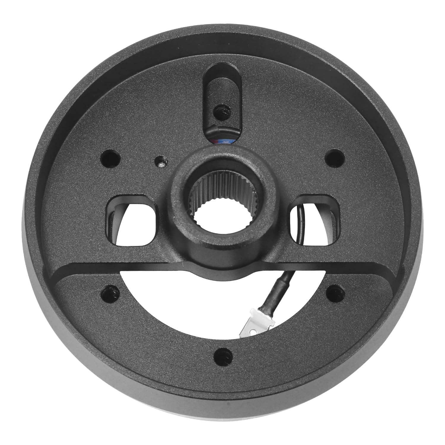 NRG Innovations Steering Wheel NRG-SRK-171H Quick Release Short Hub Adapter 6 X 70mm Bolt Pattern, Compatible with 96-06 Jeep Wrangler TJ, Compatible with 07-18 Jeep Wrangler JK