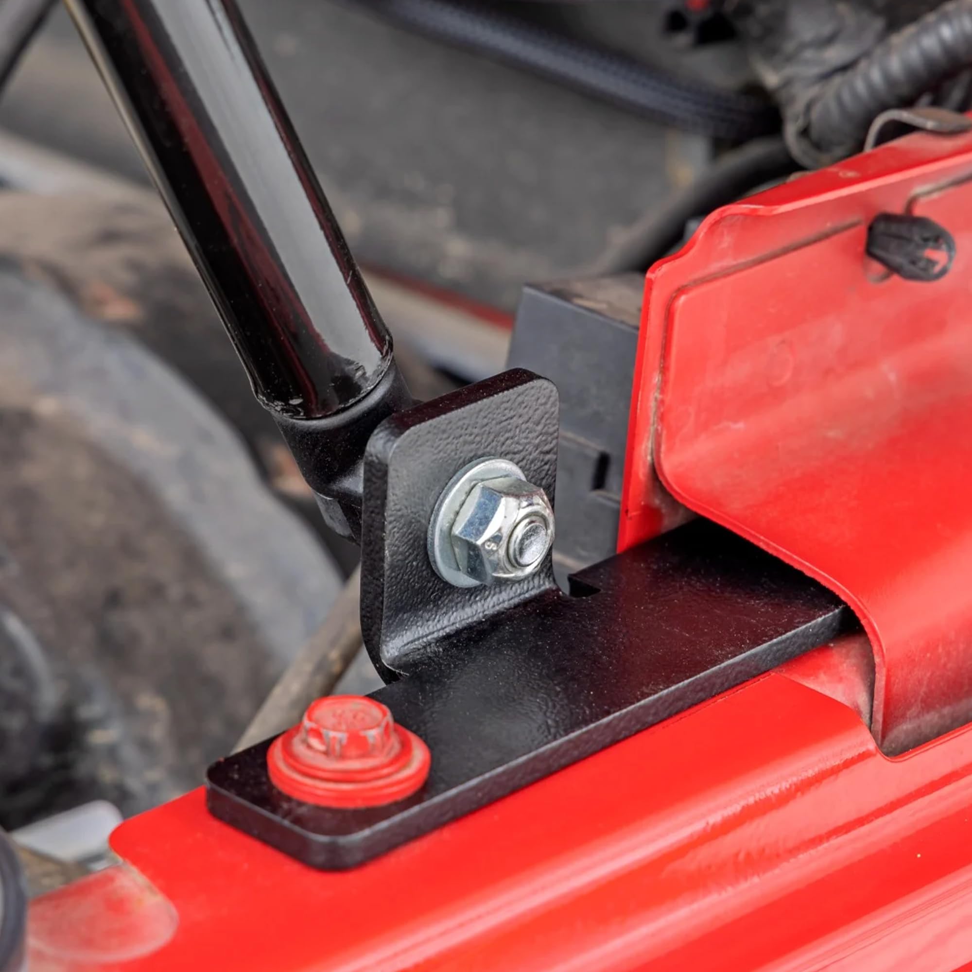 Rough Country Hydraulic Hood Assist for Wrangler JK & Jeep Wrangler Unlimited (2007-2018) - Hands-Free Lift, Easy Bolt-on Hood Struts (Pair)