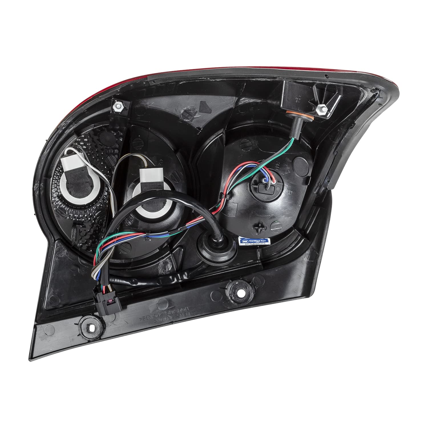Right TYC Tail Light Assembly Compatible with 2012-2016 Chevrolet Sonic