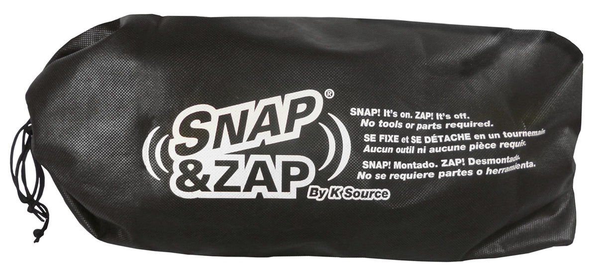 K SOURCE 80930 Snap & Zap Custom Fit Towing Mirror for 2019-2024 Silverado 1500, Sierra 1500, Patented