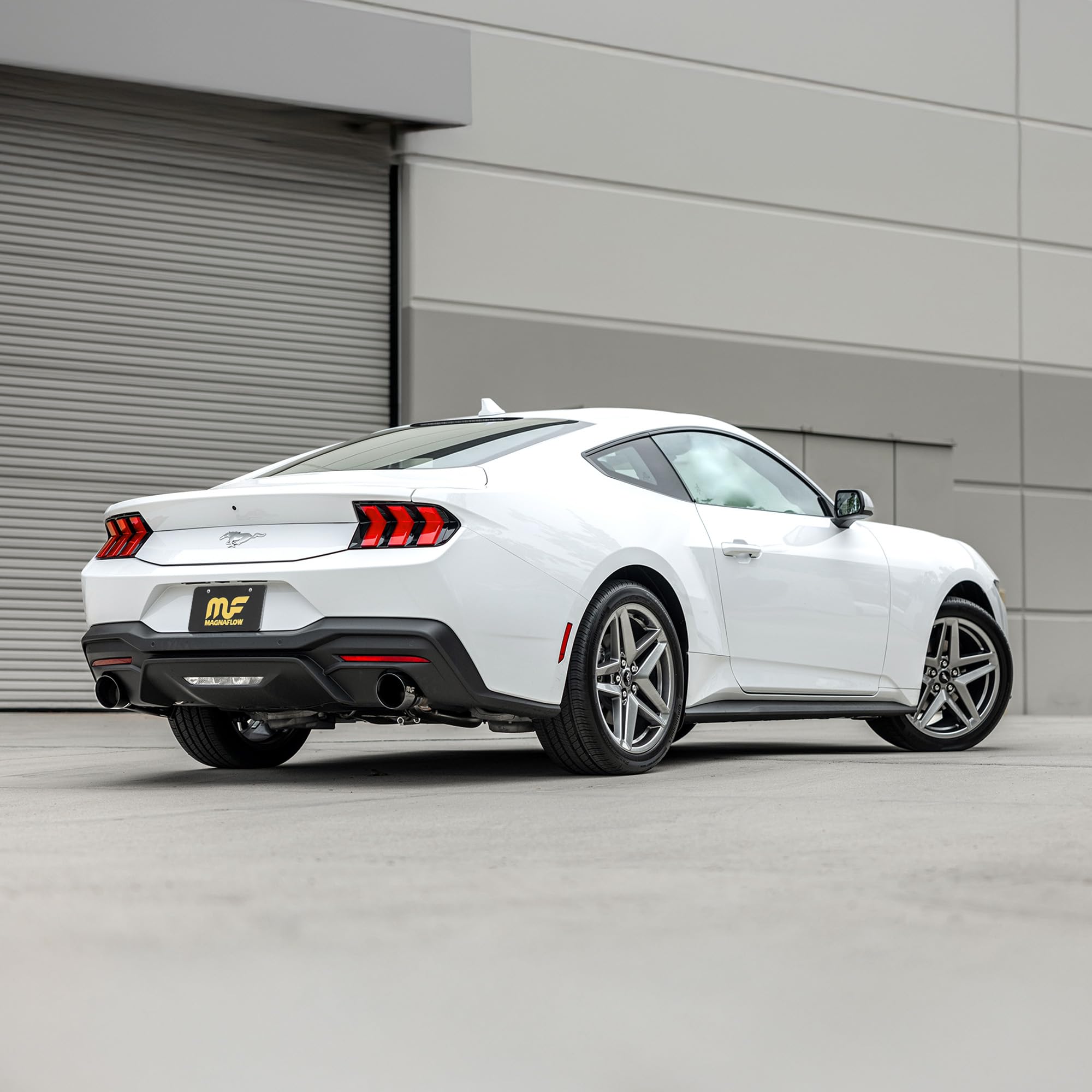 MagnaFlow Exhaust Performance System 19639: Cat-Back, Comp Series, Compatible with 2024 Ford Mustang EcoBoost 2.3L, Dual Split Rear Exit Style