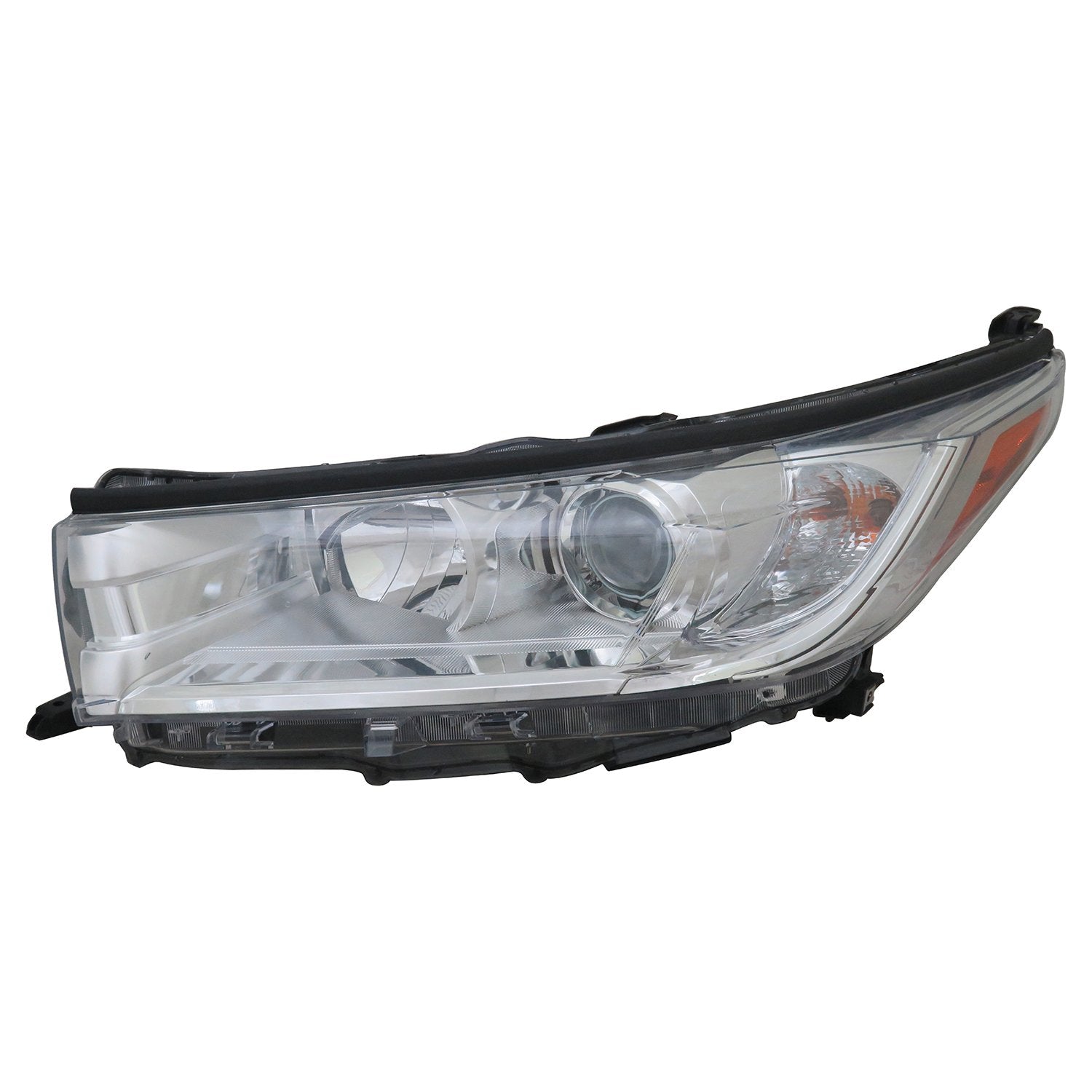 Left TYC Headlight Assembly Compatible with 2017-2019 Toyota Highlander