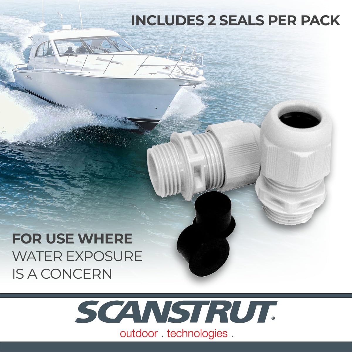 Scanstrut Cable Seal Pack IP67 f/Standard & Deluxe Junction Box SB-2G