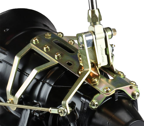Lokar Performance Products cm Shifter Gm Th350 Chrome 16" Double Bend Lever Piston Polished Knob