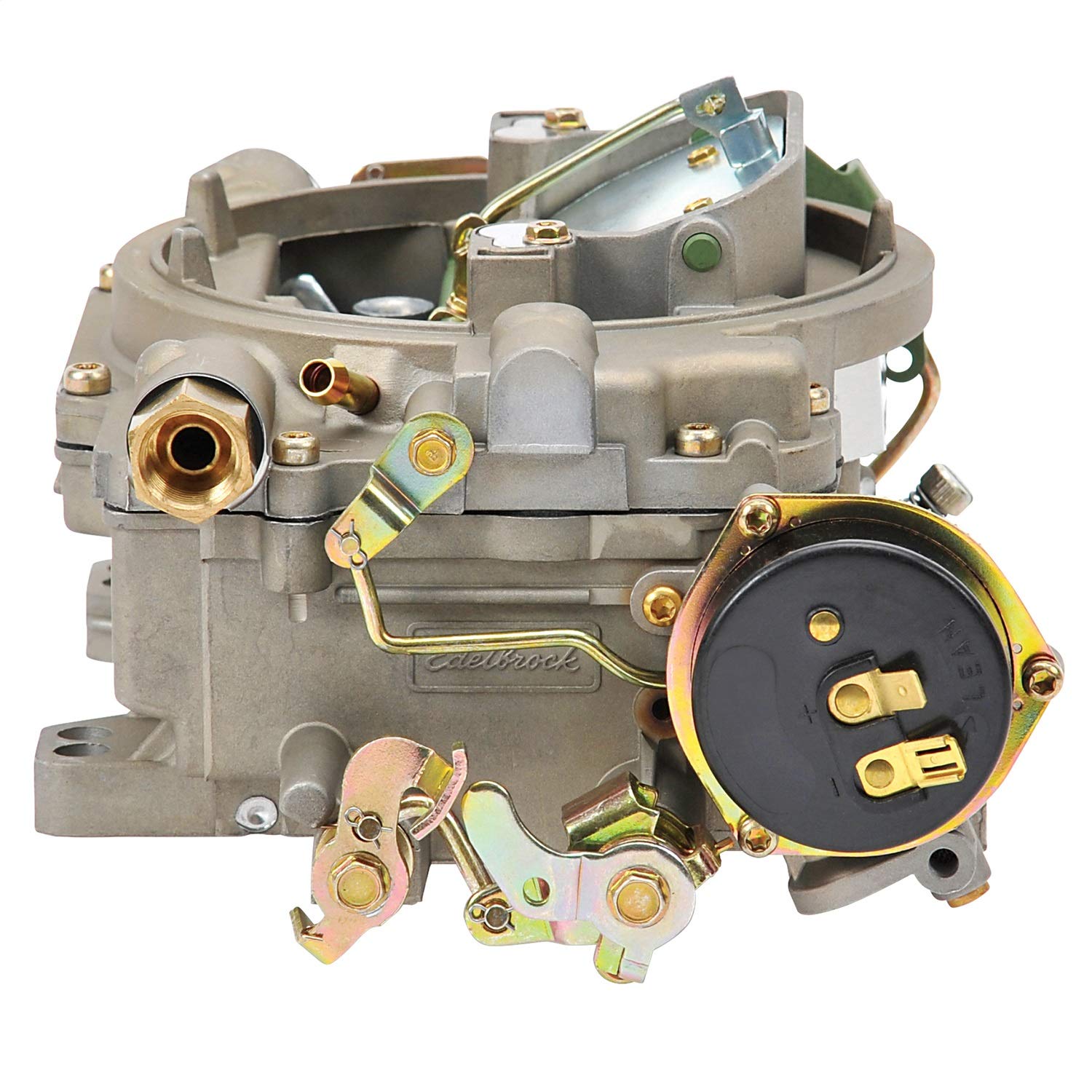 Edelbrock Performer Series Marine 600 CFM Square Bore 4-Barrel Electric Choke Air Valve Secondary New Carburetor