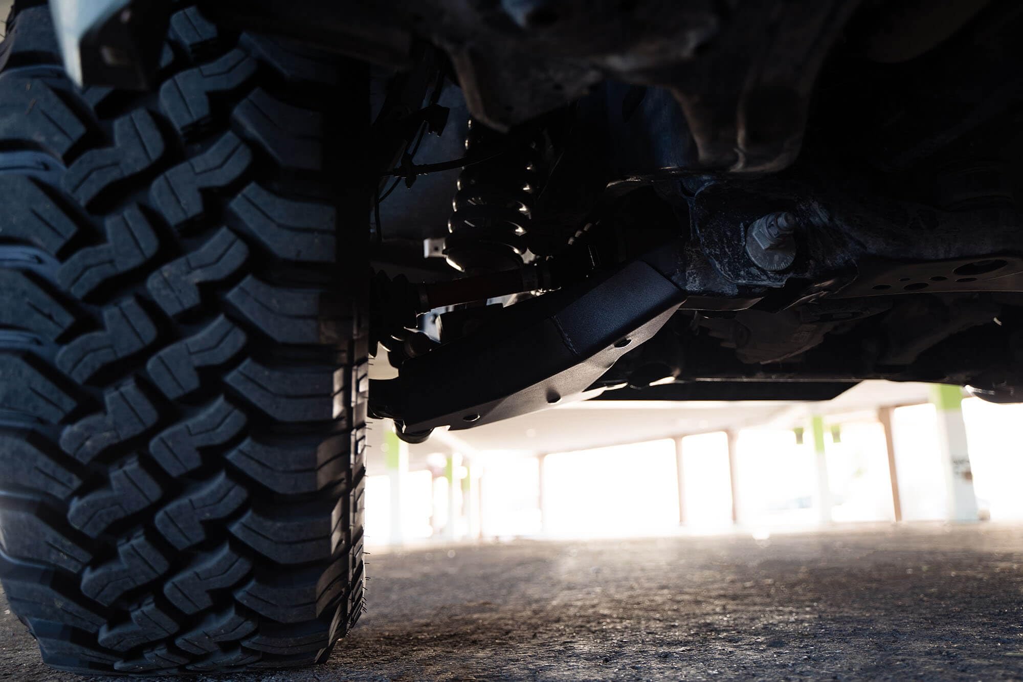 Front Lower Control Arm Skid Plates DV8 Offroad for 2022-2025 Toyota Tundra & 2023 Sequoia | Protects the Factory A-Arm Against Rocks & Debris | Sold as Pair | Suspension Protection