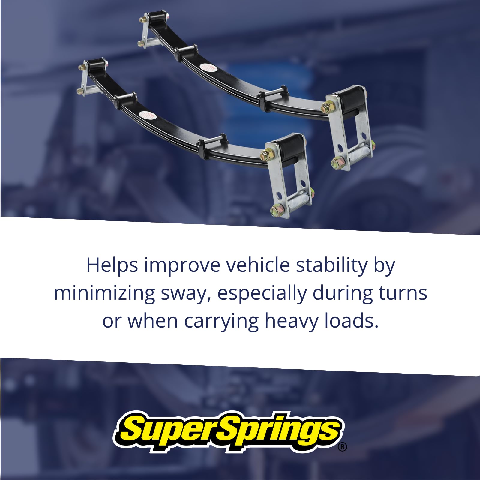 SSA24 SuperSprings Leaf Spring Suspension Enhancer