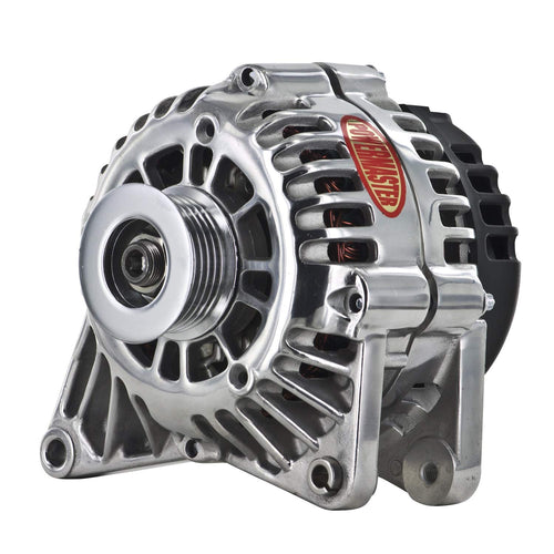 Alt GM CS130D Powermaster Polish 165A 6 grv Pulley Saddle MTG 3.8L Camaro PLFS VR