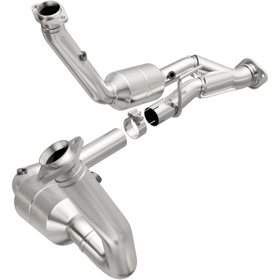 Large MagnaFlow Stainless Steel Direct Fit Catalytic Converter 24490