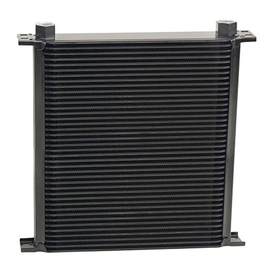 54078 Derale 40 Row Core Stacked Plate Cooler , Black