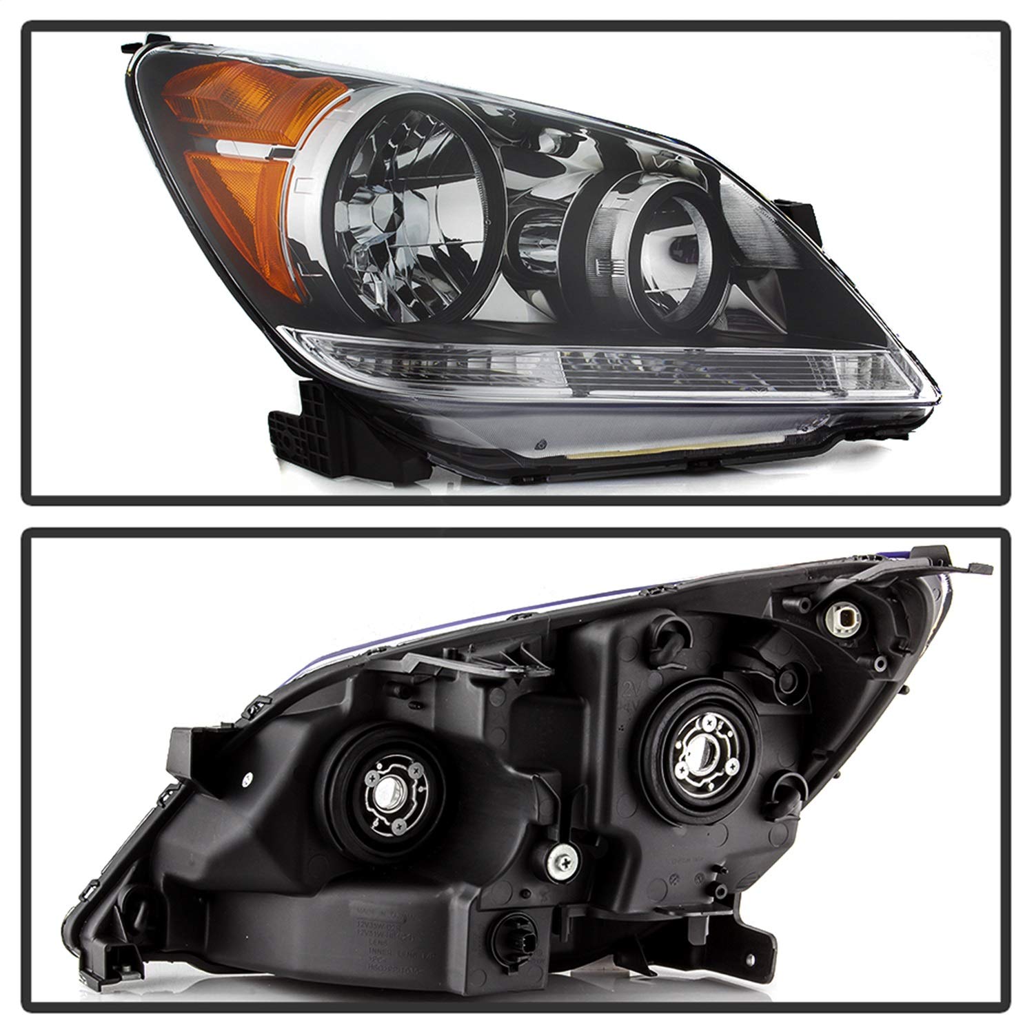 OEM Style Xtune Headlights (HD-JH-HODY08-OE-BK)