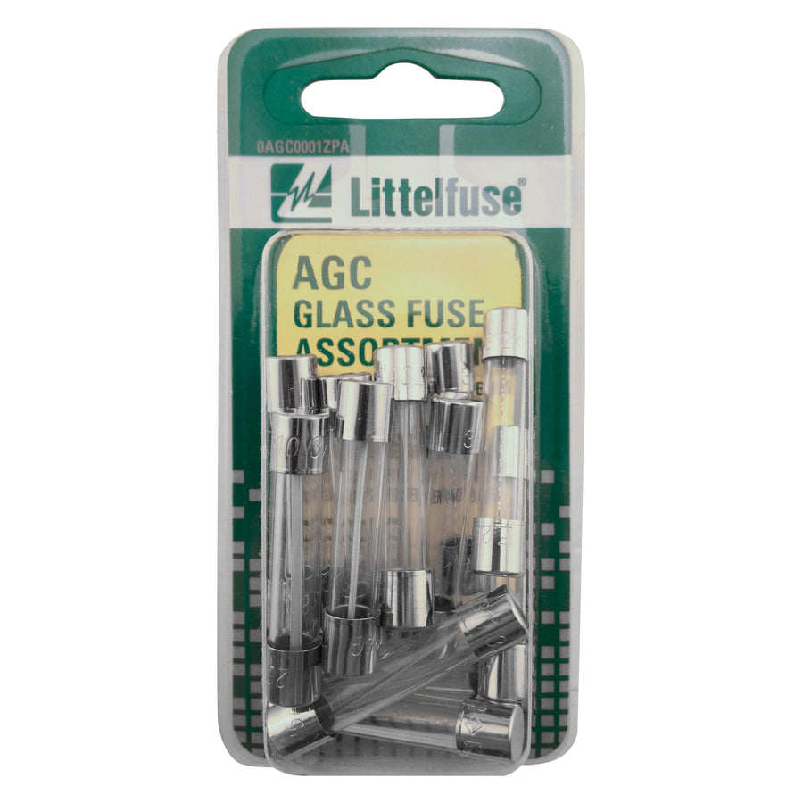 5A Littelfuse AGC5BP Glass Fuse, (Pack of 5)