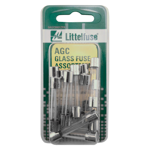 5A Littelfuse AGC5BP Glass Fuse, (Pack of 5)