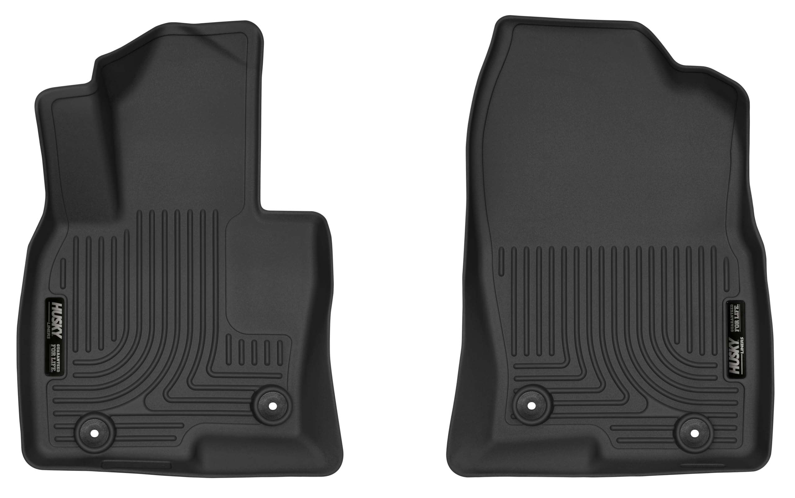 Husky Liners Floor Mats X-act Contour | Fits 2017 - 2025 Mazda CX - 5 | Front Row, 2-pc Black - 52851