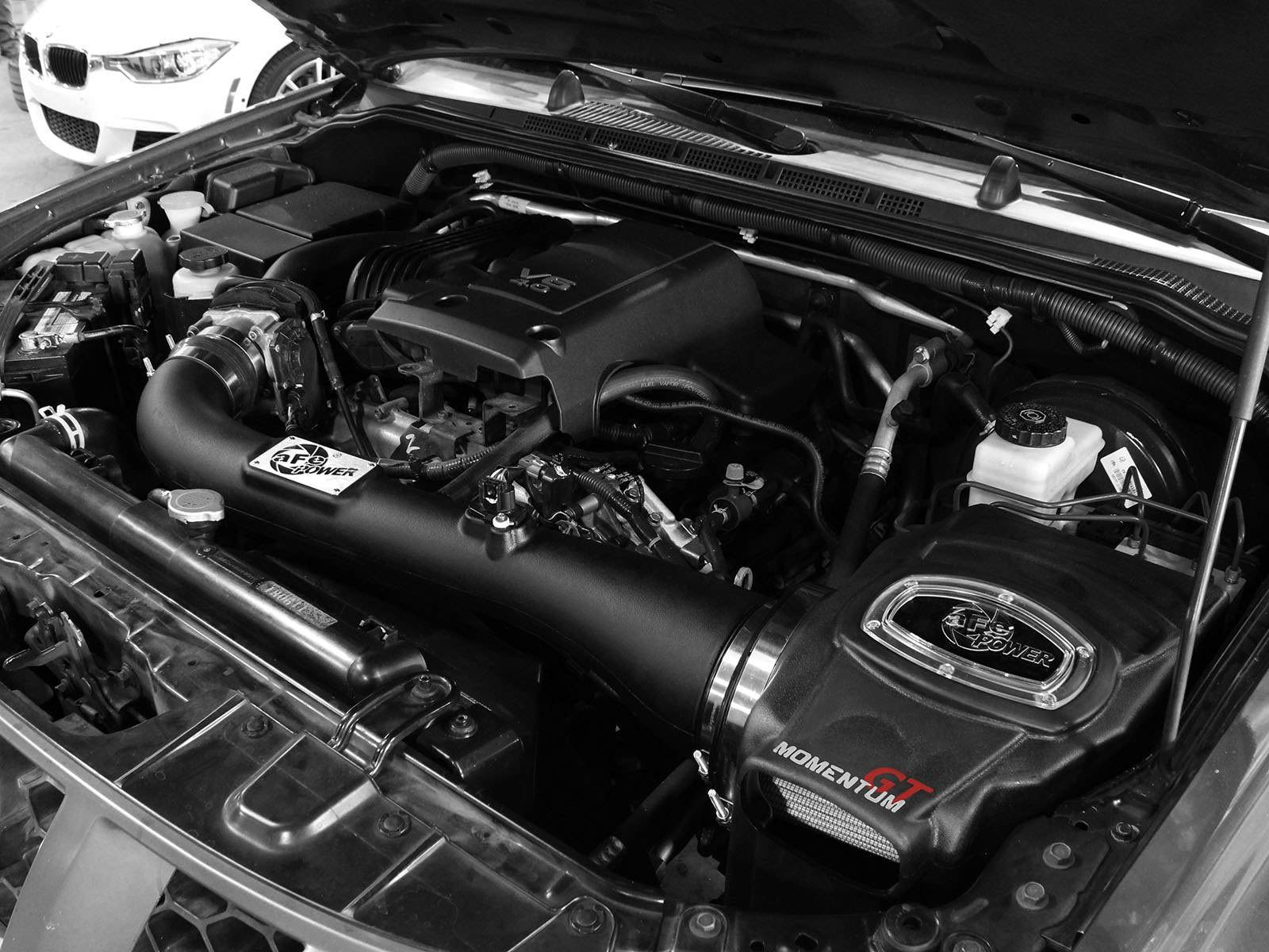 Momentum GT aFe POWER Cold Air Intake System w/Pro DRY S Filter, #51-76102, Black