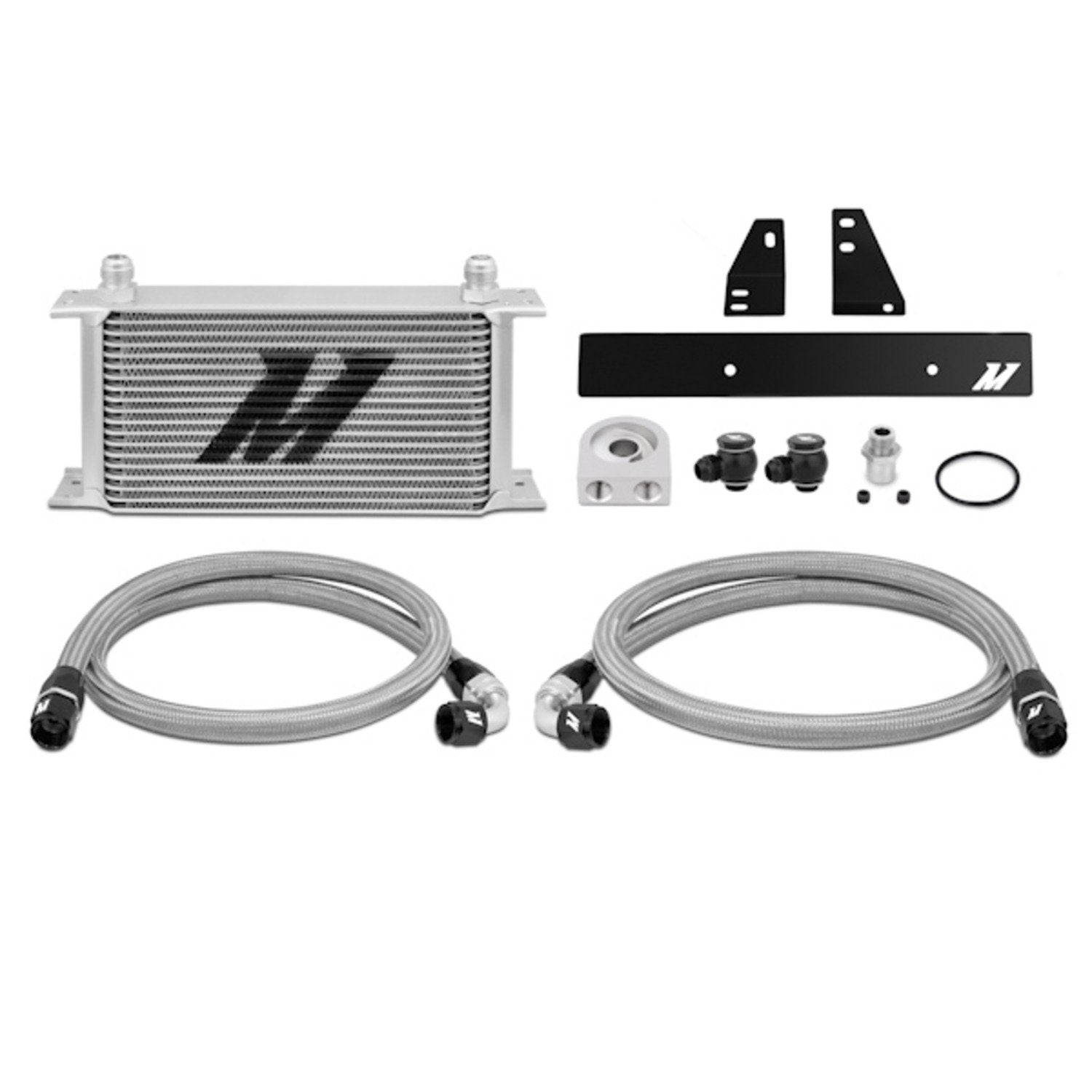 Mishimoto Oil Cooler Kit MMOC-370Z-09 Fits Nissan 370Z Infiniti G37, 2008+ Coupe only Silver