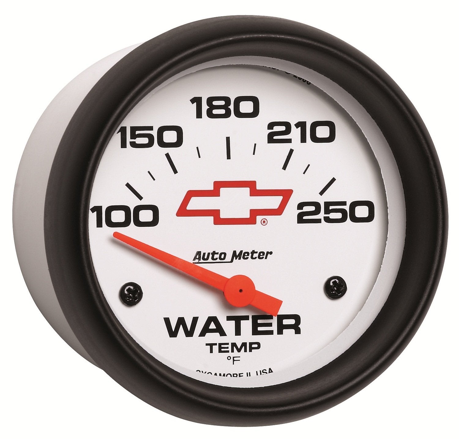 AUTO METER 2-5/8wtr Tmp 100-250f Elec,Gm 5837-00406
