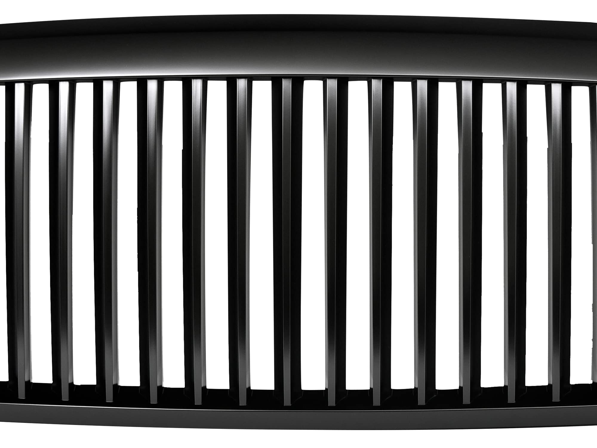 Vertical Front Hood Grille Armordillo USA - Matte Black Fits 2006-2008 Dodge Ram 1500/2006-2009 2500 3500
