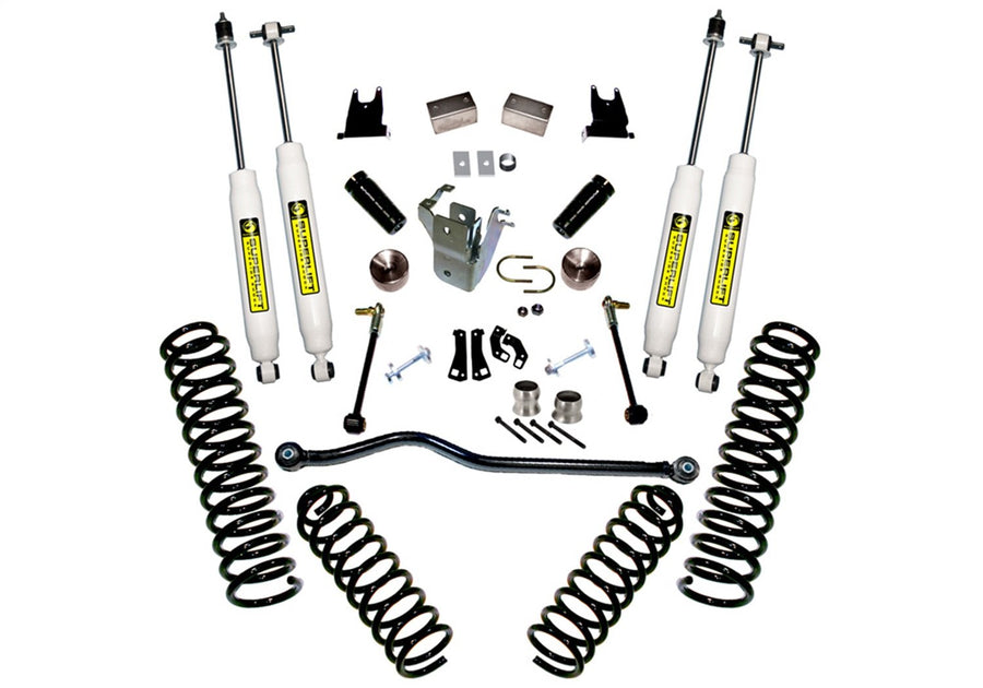 SUPERLIFT SUSPENSION RealTruck 4" Lift Kit for Jeep Wrangler JK | Complete Lift Kit with Front & Rear Shadow Series Shocks | K927 | Fits 2007-2018 Jeep Wrangler JK 2-Door