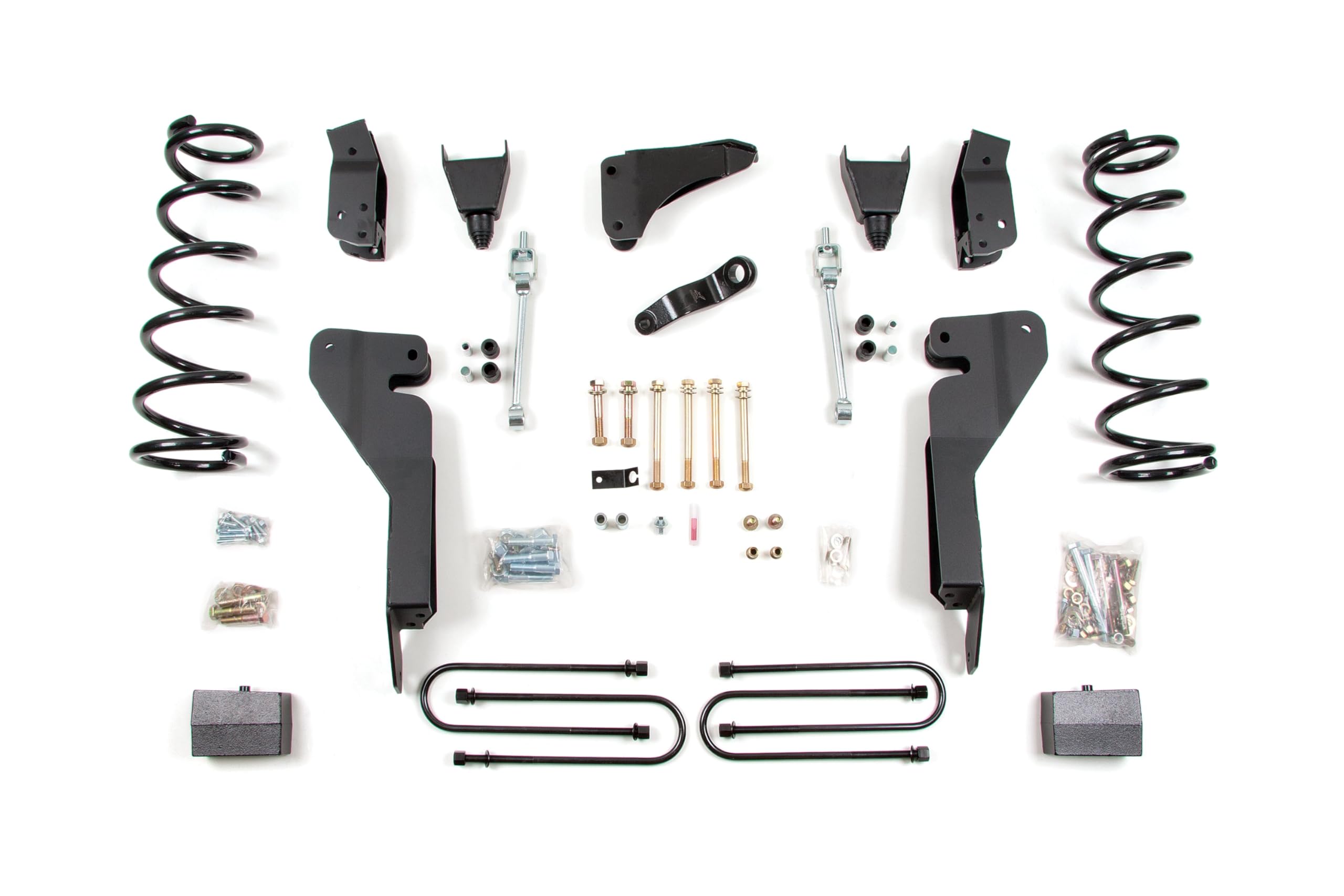 Zone Offroad 2009, 2010, 2011, 2012, 2013 Ram 2500/3500 4WD Diesel | ZOND134N 6 inch Full Coil Spring Suspension Lift Kit (Front & Rear) 3.5" Rear Axle | Nitro Shocks