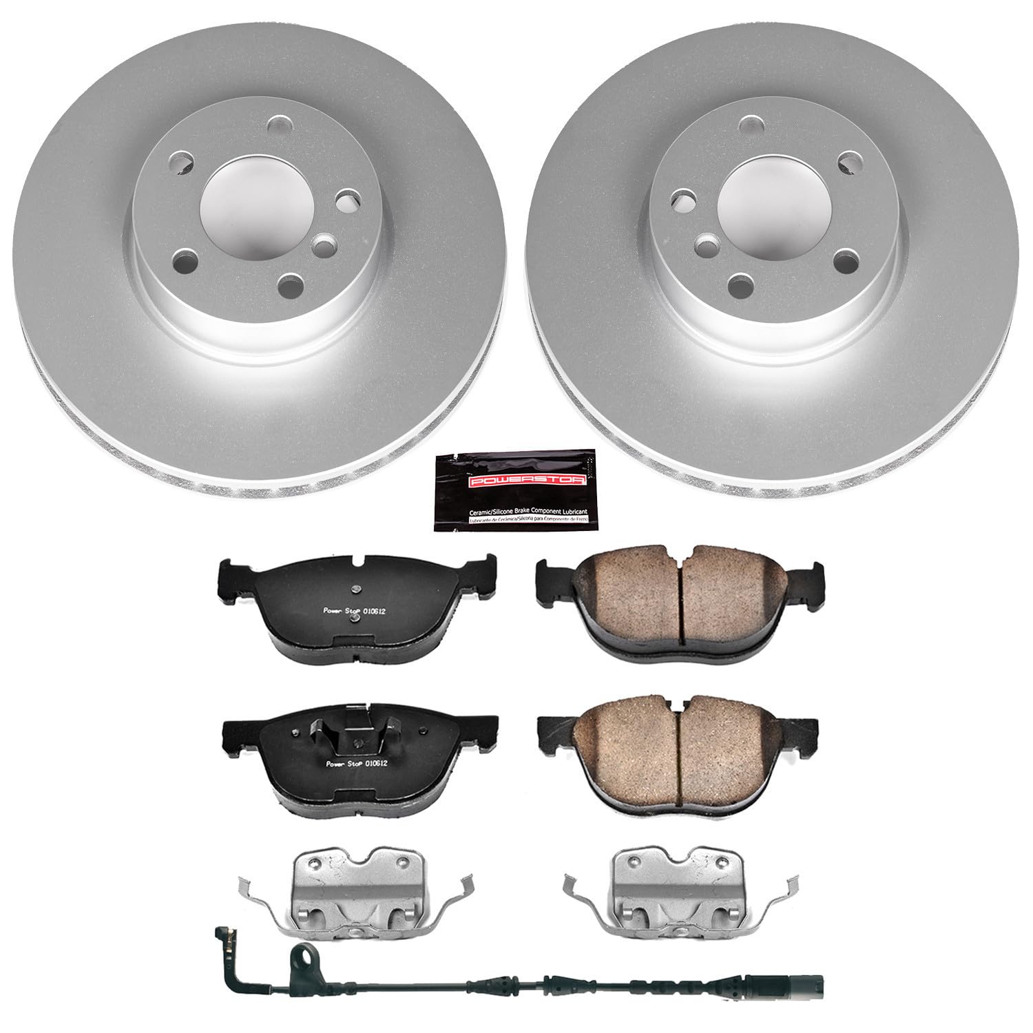 Power Stop Z23 Evolution Geomet Coated Brake Kit For BMW X5 2007-2010 CRK4693 [Model Specific]