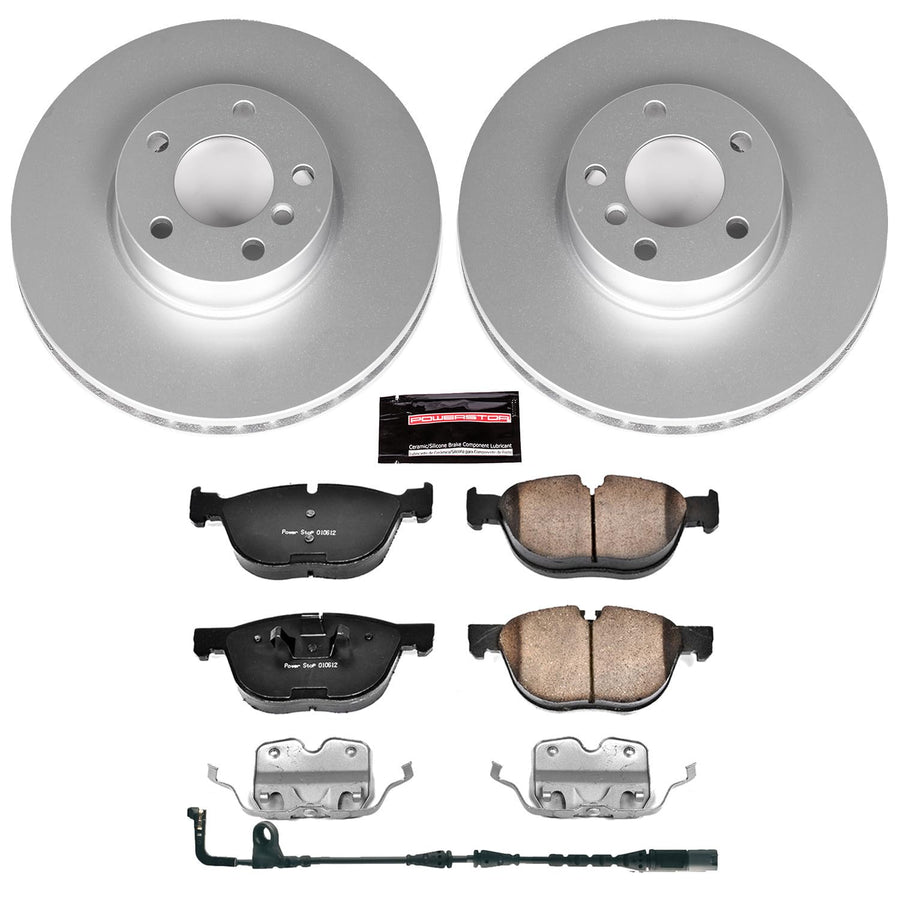 Power Stop Z23 Evolution Geomet Coated Brake Kit For BMW X5 2007-2010 CRK4693 [Model Specific]