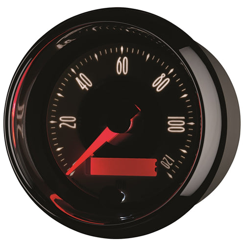 Auto Meter 1186 3-3/8" Cruiser 120 mph Programmable Speedometer Gauge