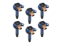 SuperCoil ACCEL 140646B-6 Ignition Coil - Blue - 6-Pack (3-Pin)
