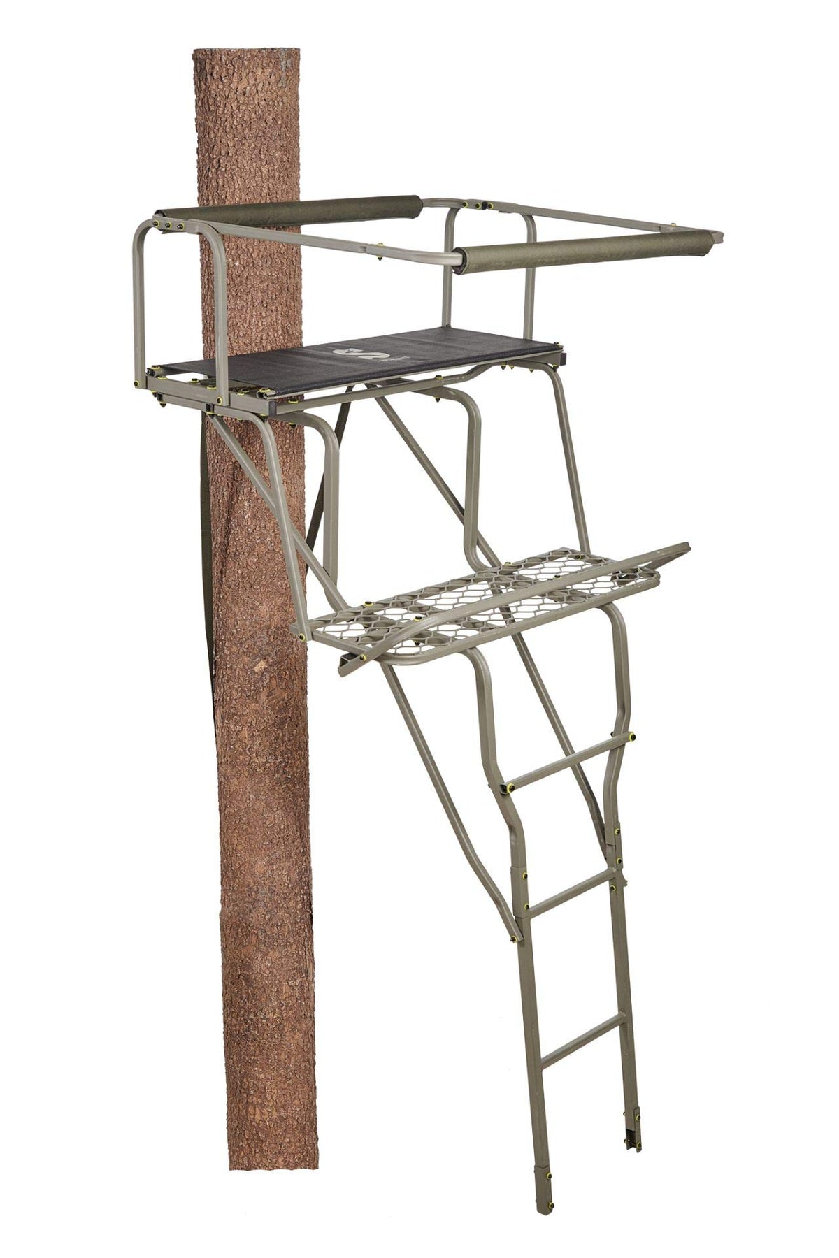 Two-Person Summit Treestands Steel Ladder Tree Stand