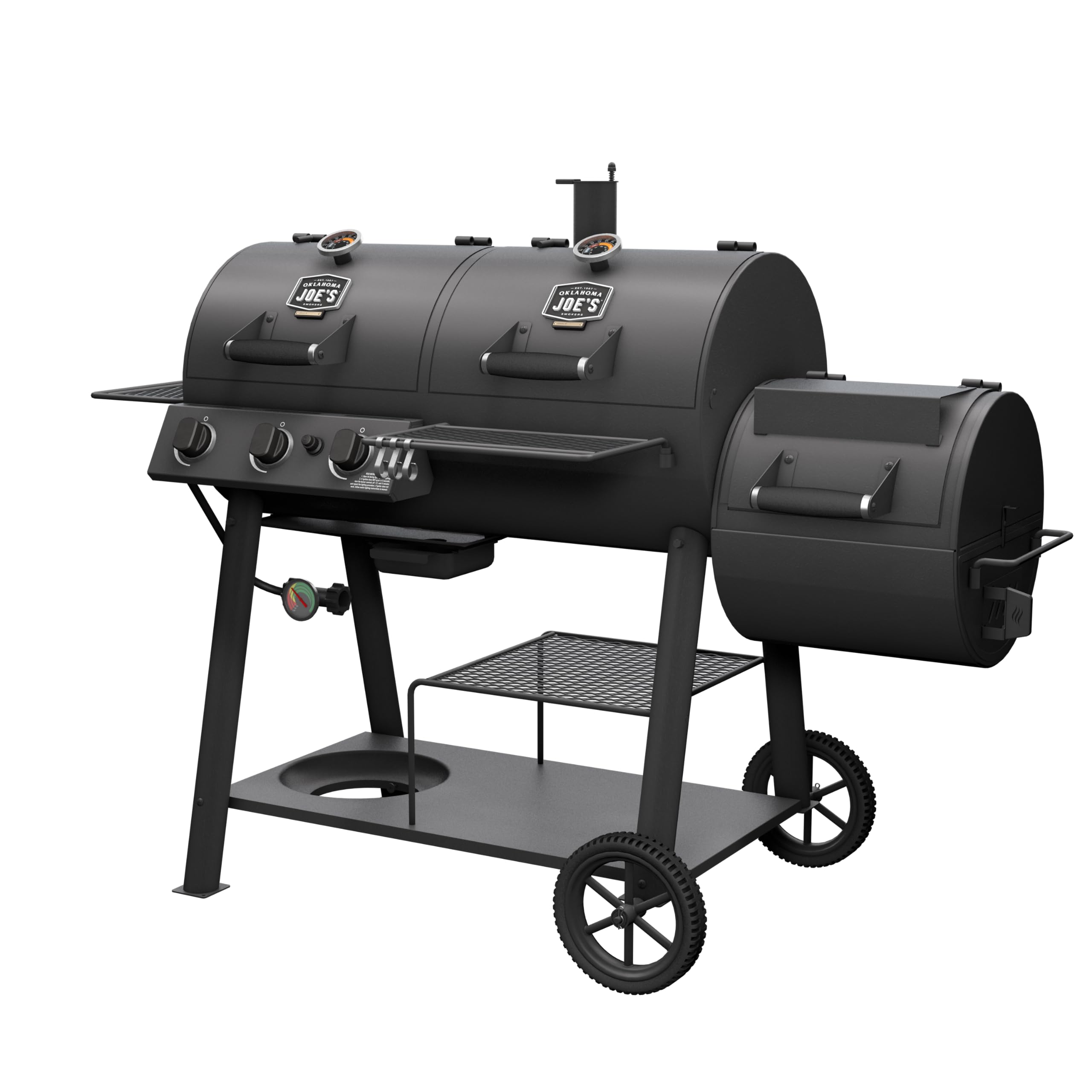 Canyon Combo DLX Oklahoma Joe's Charcoal and Propane Gas Smoker & Grill - 24203005