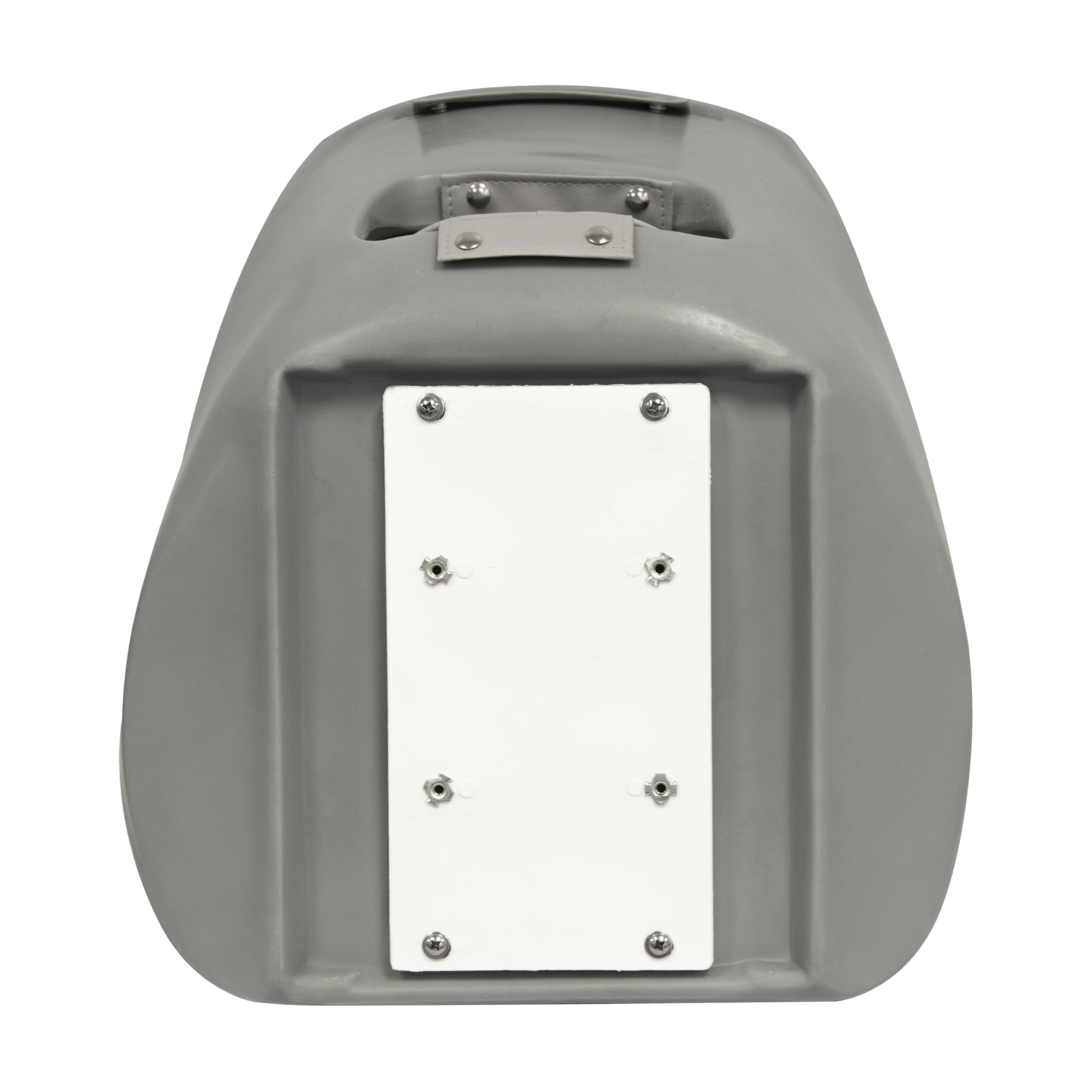 8WD015-3-664 Wise Standard Compact Pilot Chair with Cushions and Mounting Plate, Grey/Charcoal