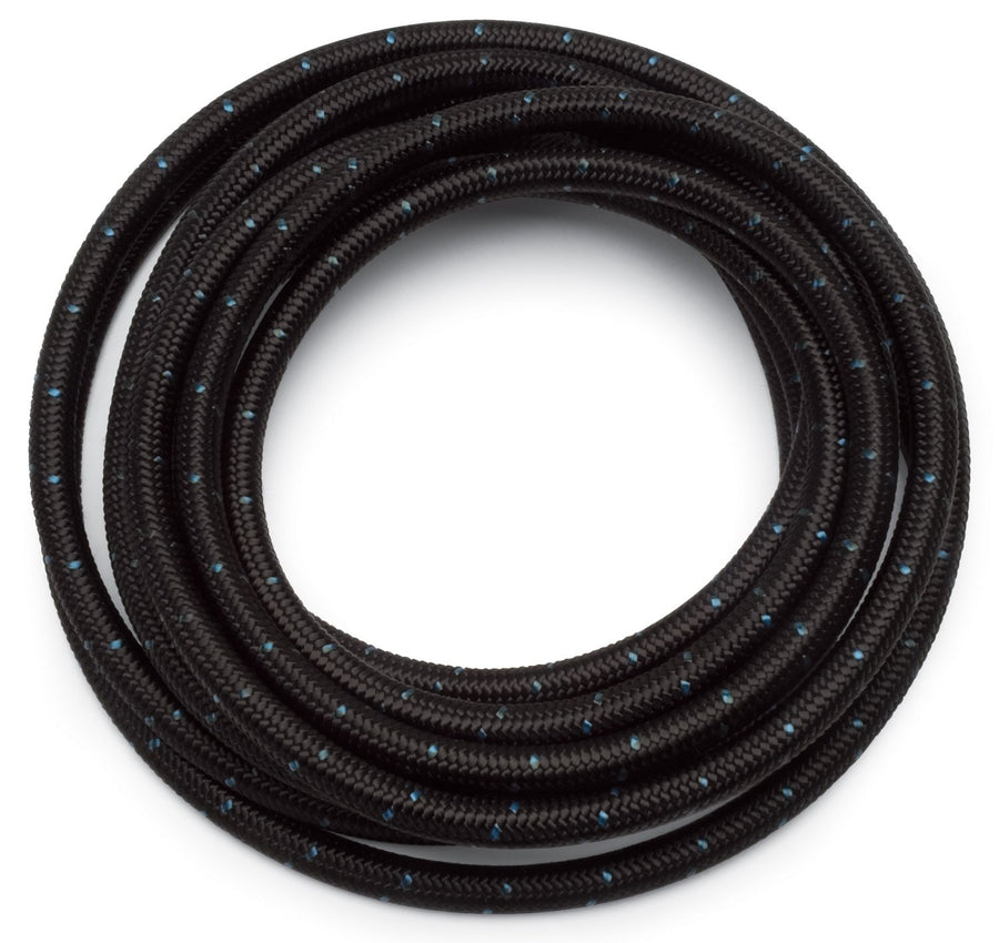 Edelbrock Black Cloth Hose #6, 6 Feet, 6AN 632063