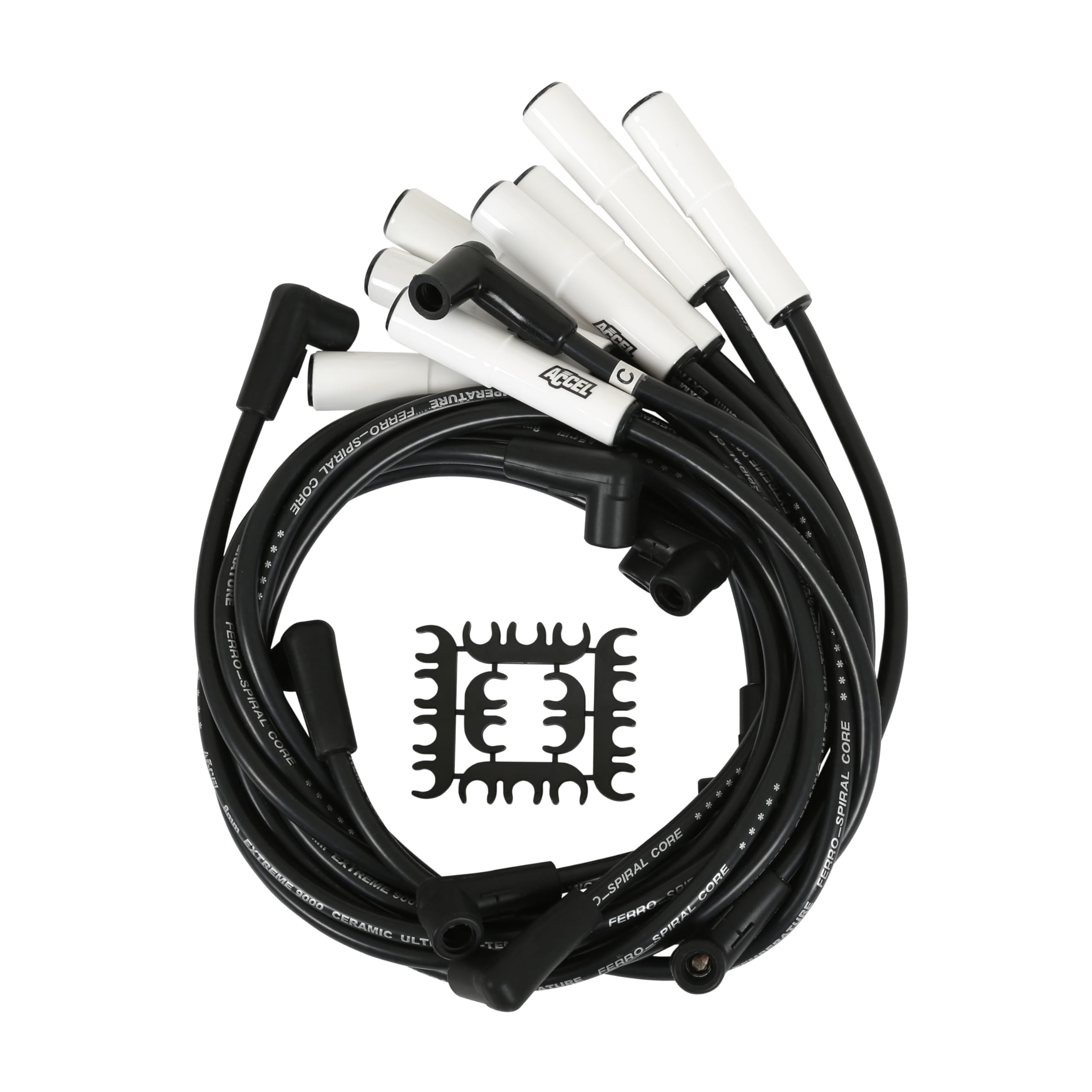 Extreme 9000 ACCEL 9024C Spark Plug Wire Set Ceramic Boot