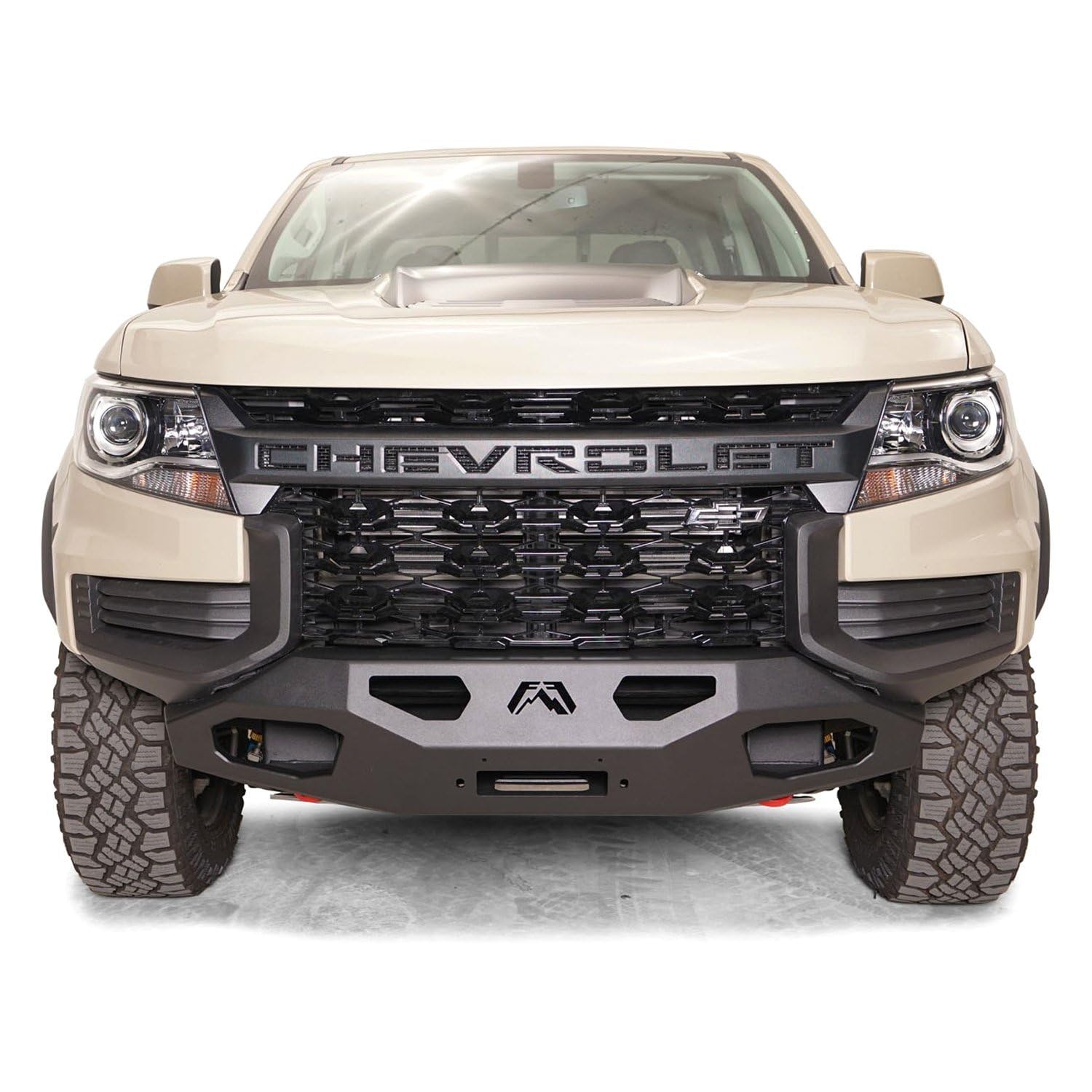Front Replacement Bumper Fab Fours Inc. CC21-N5151-1 fits Chevrolet Colorado