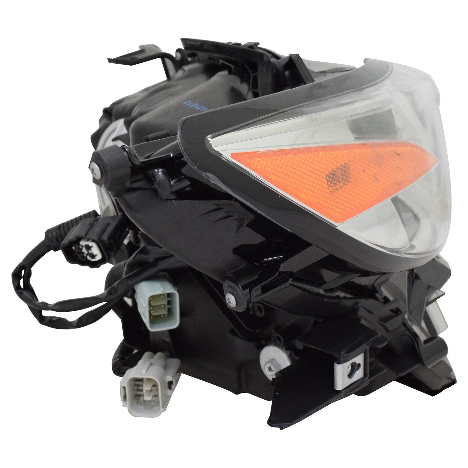 Right TYC Headlight Assembly Compatible with 2016-2018 Lexus ES350