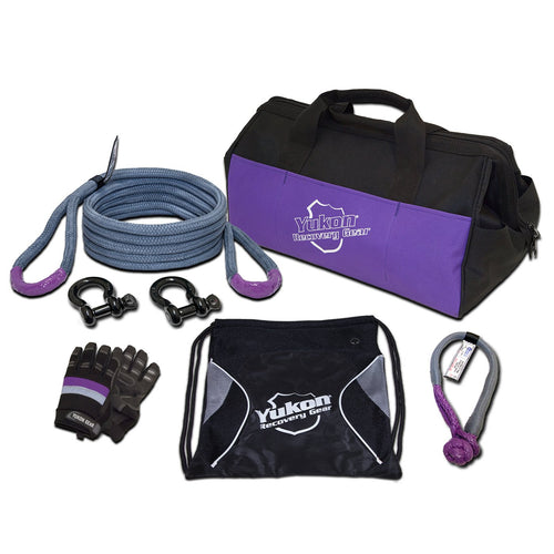 Recovery Gear Yukon Kit with 3/4" Kinetic Rope Tow Strap