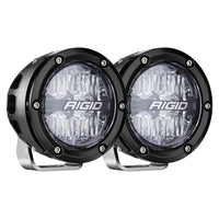 360-Series RIGID Industries RGBW 4" Offroad Lamp Drive Beam w/RGBW Backlight Pods - Set of 2 [36401]
