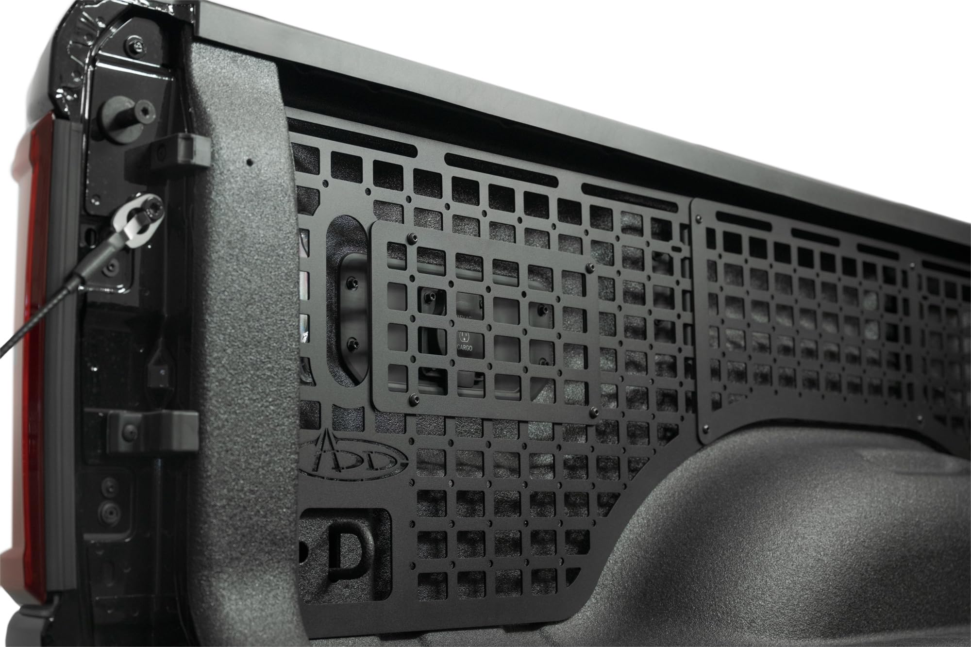 Offroad Bed Side Molle Panels ADD for 2019-2025 Ram 1500, TRX, & RHO | Driver Side Molle Panel Kit | Offers Diverse Mounting Solutions | Retains Factory Tie-Down Access | Made in The USA (RHO)